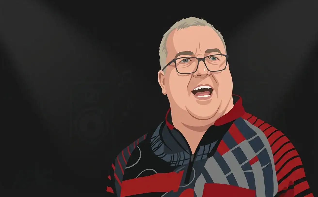 Stephen Bunting walk-on illustration