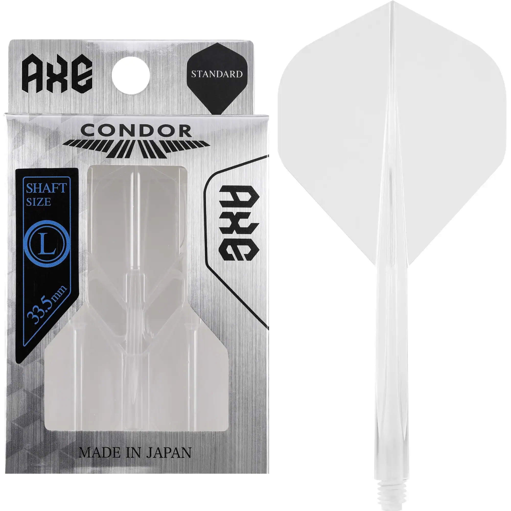 Condor AXE Standard integrated dart flight and shaft system