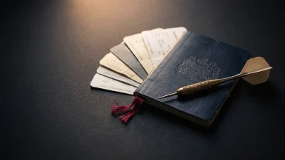 European passport with boarding passes and tungsten dart representing PDC European Tour multi-country circuit