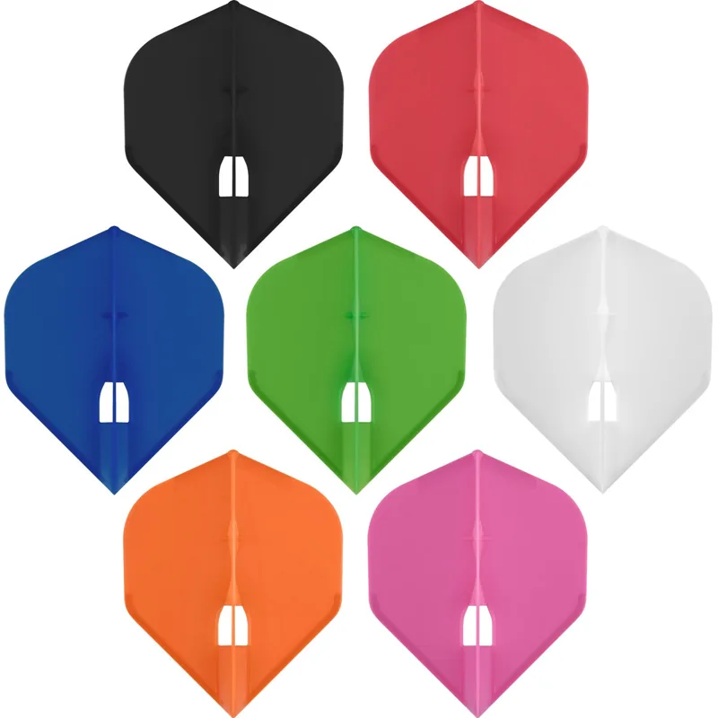 L-style L1 PRO standard molded dart flights in seven colours